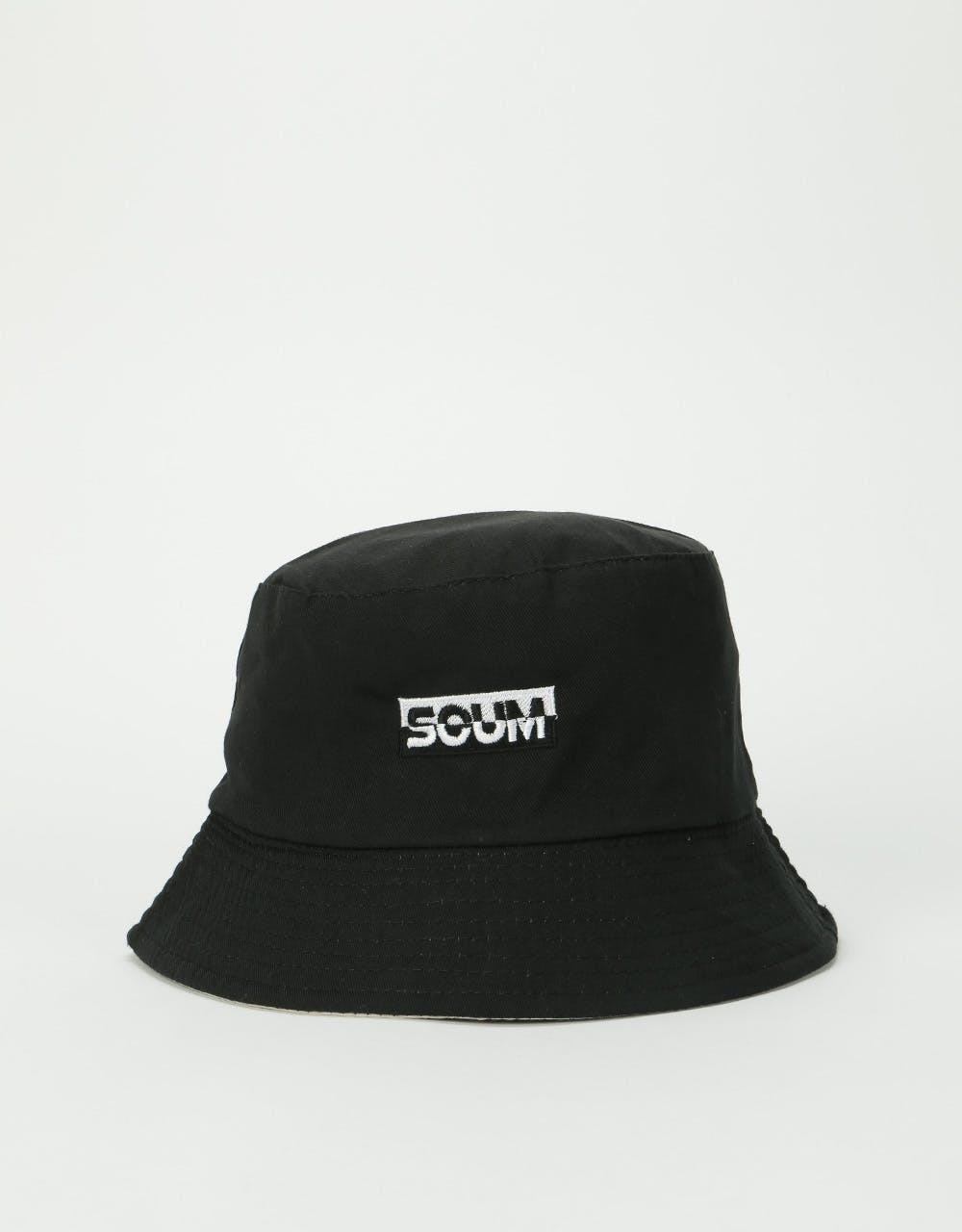 Scum Logo Bucket Hat - Black