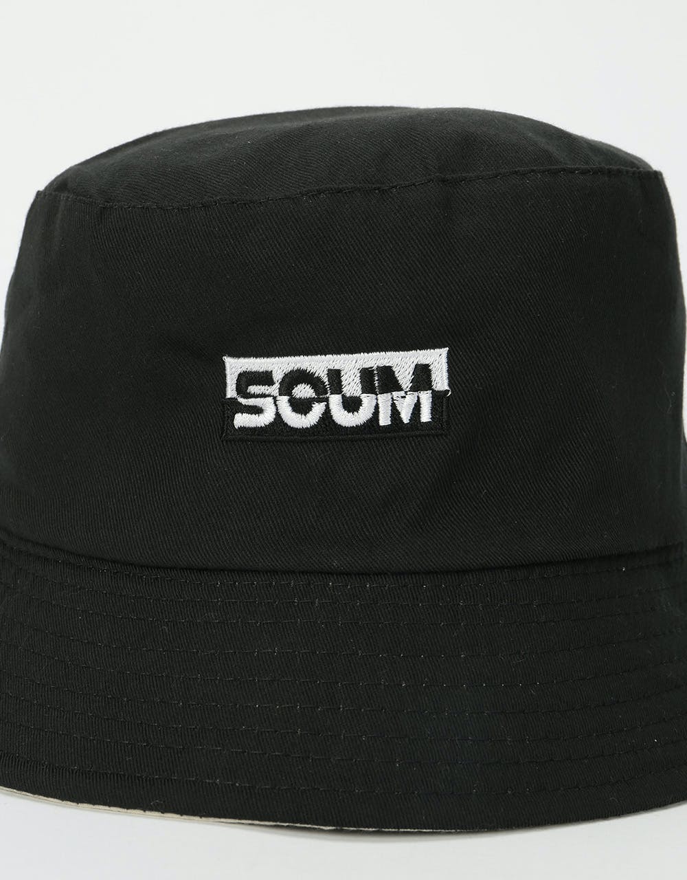 Scum Logo Bucket Hat - Black