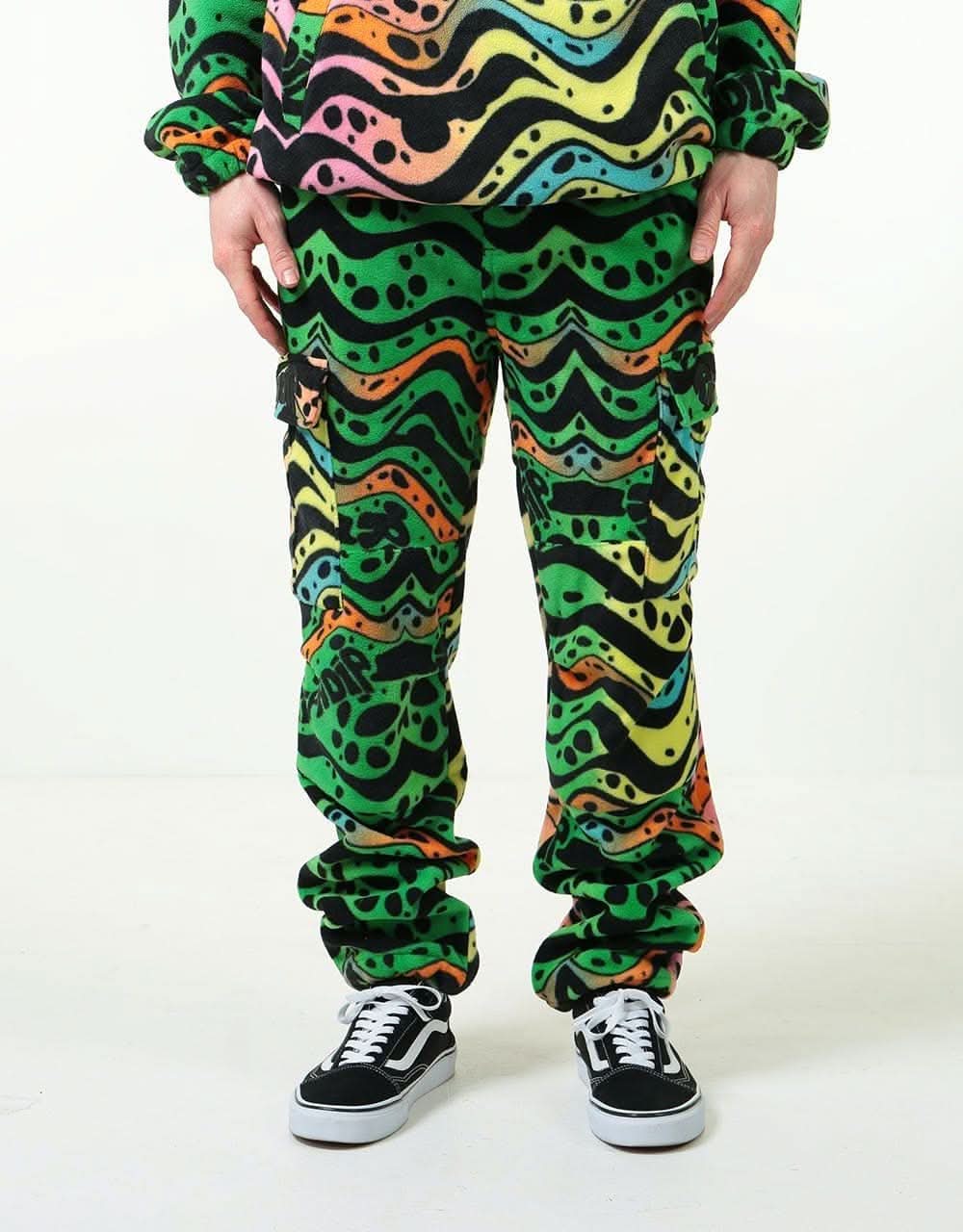 RIPNDIP Ripple Fleece Cargo Pant - Multi