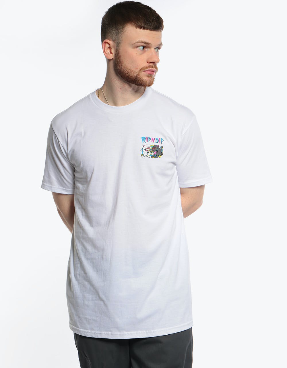 RIPNDIP Hash Bros T-Shirt - White