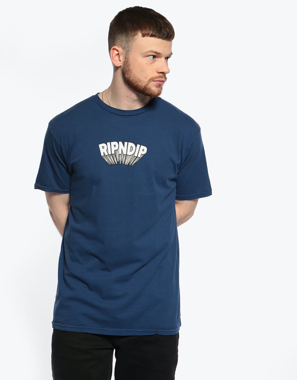 RIPNDIP Mind Blown T-Shirt - Navy