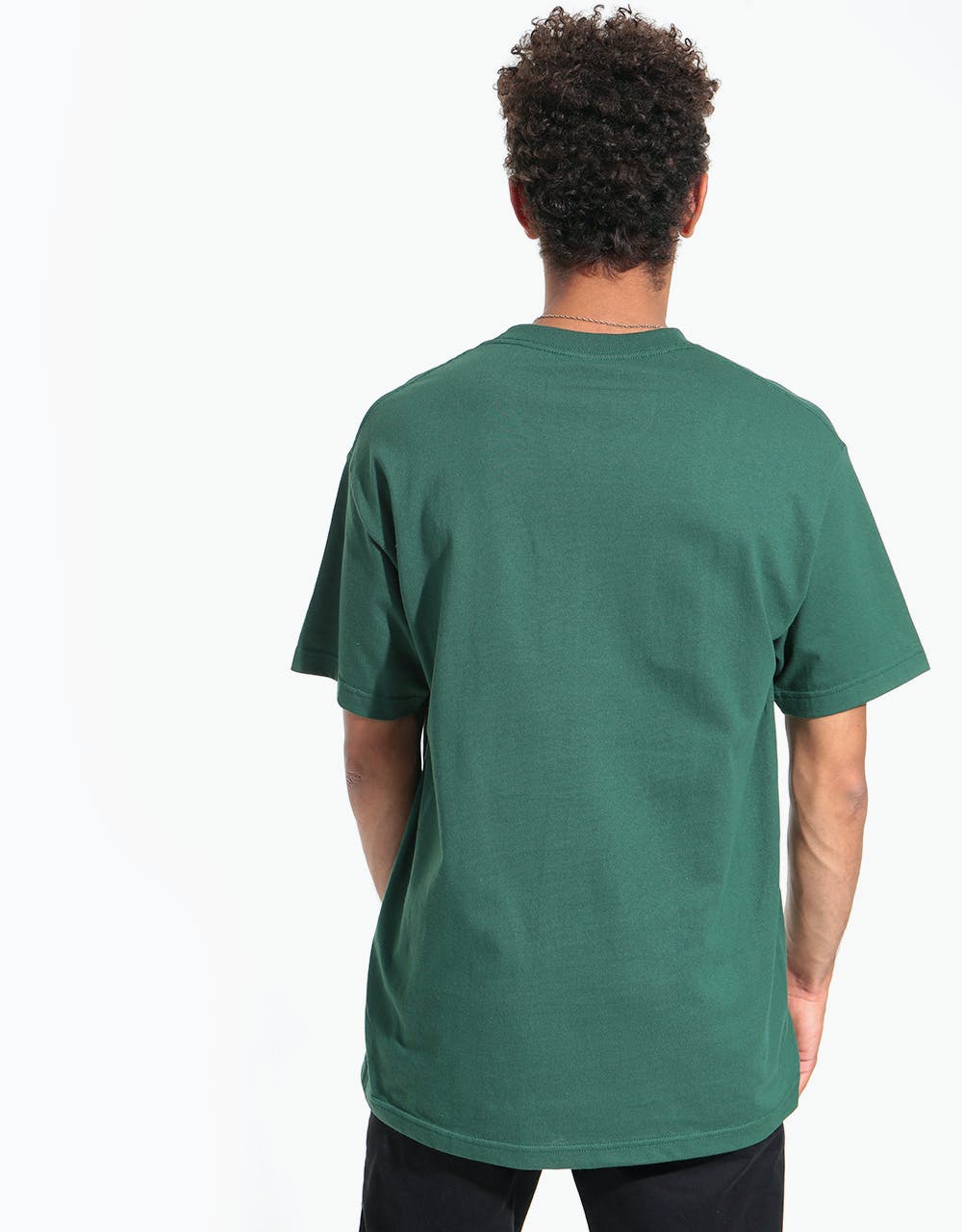 Pass Port Treasury Patch T-Shirt - Forest Green