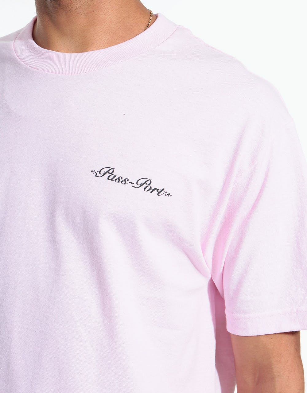 Pass Port Champers T-Shirt - Pink