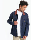 Pass Port Workers Late Jacket - Navy