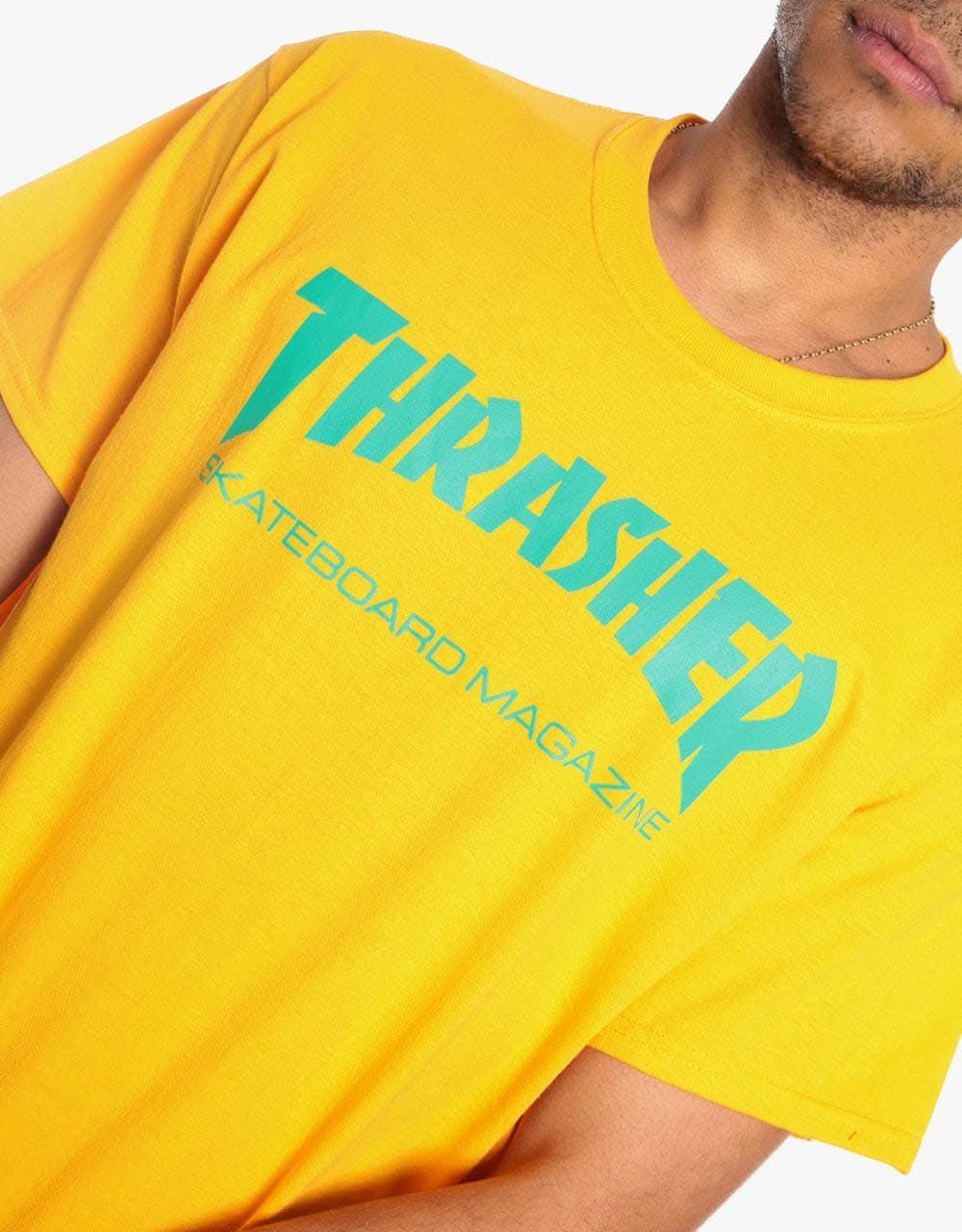 Thrasher Skate Mag T-Shirt - Gold