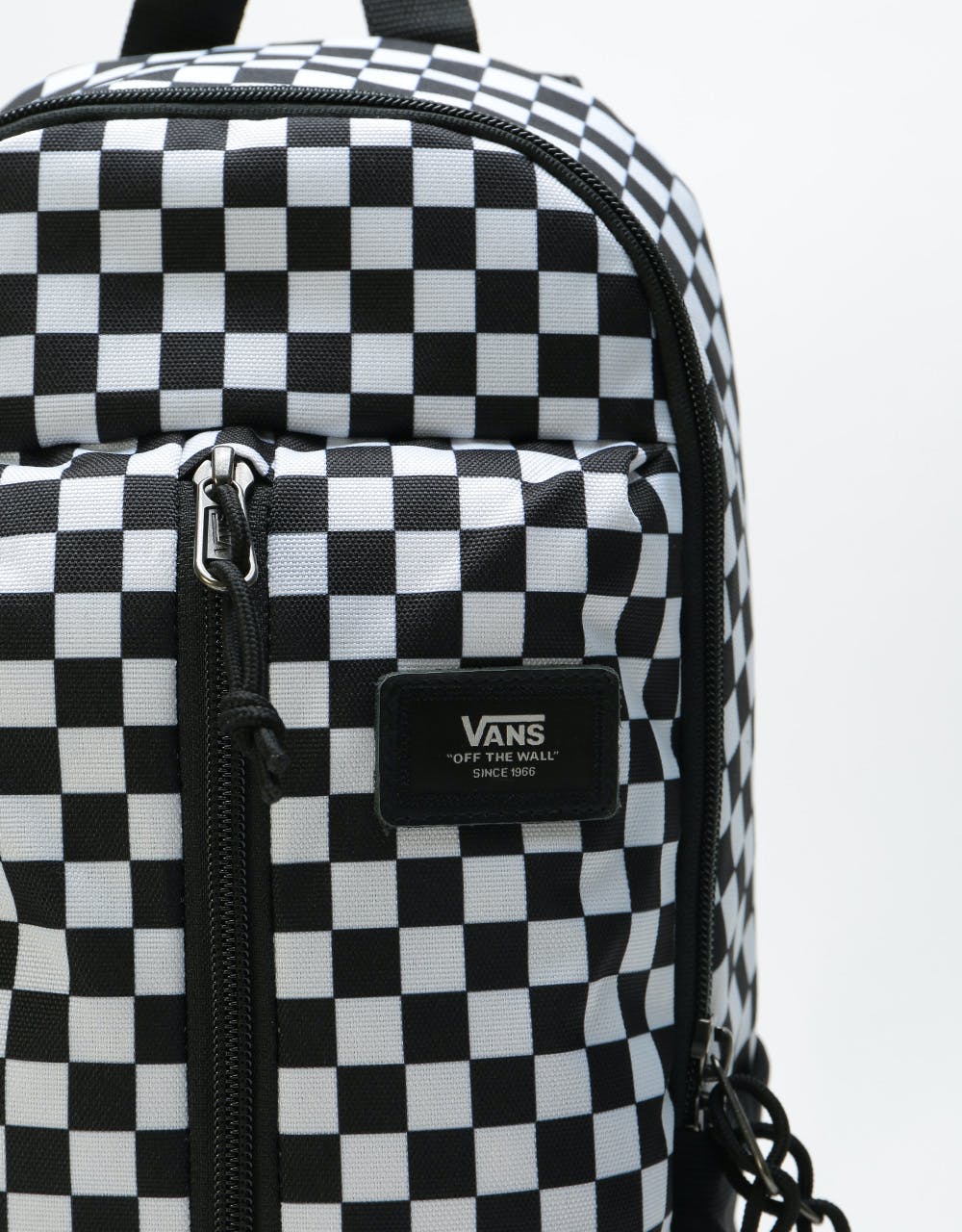 Vans Warp Sling Backpack - Black/White Check