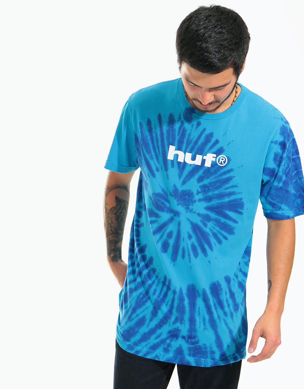 HUF Viral T-Shirt - Pacific Blue