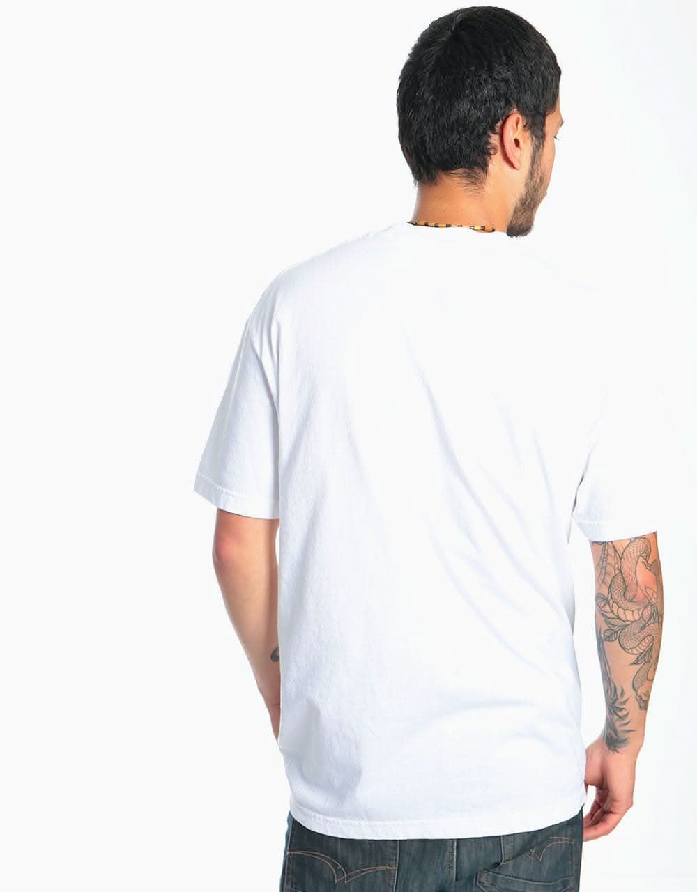 éS x Menikmati Tape T-Shirt - White