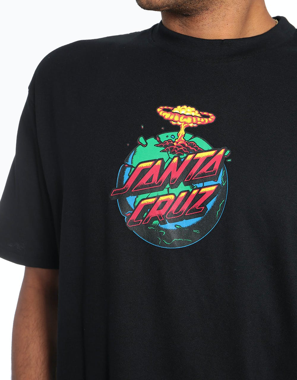 Santa Cruz Doom Dot T-Shirt - Black