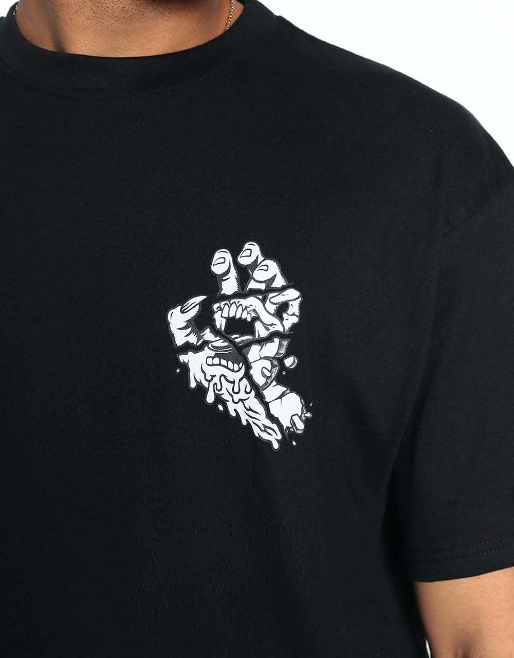 Santa Cruz Universal Hand T-Shirt - Black