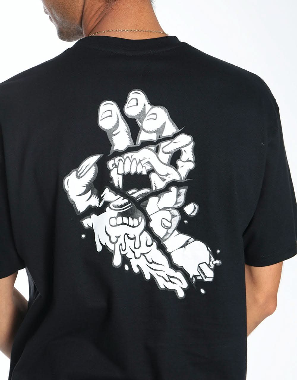 Santa Cruz Universal Hand T-Shirt - Black