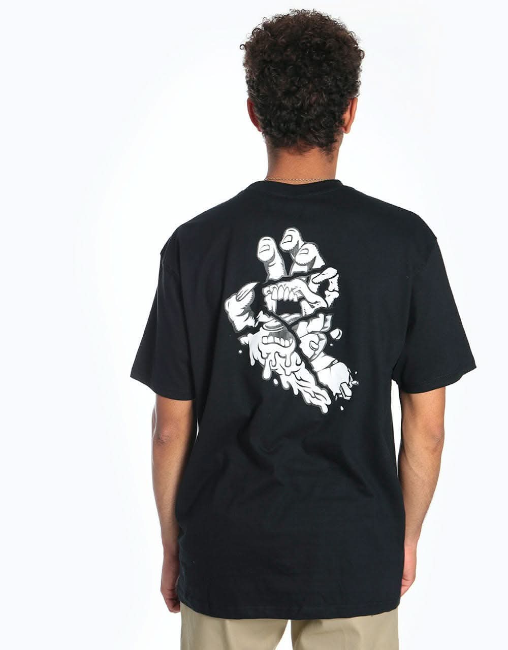 Santa Cruz Universal Hand T-Shirt - Black