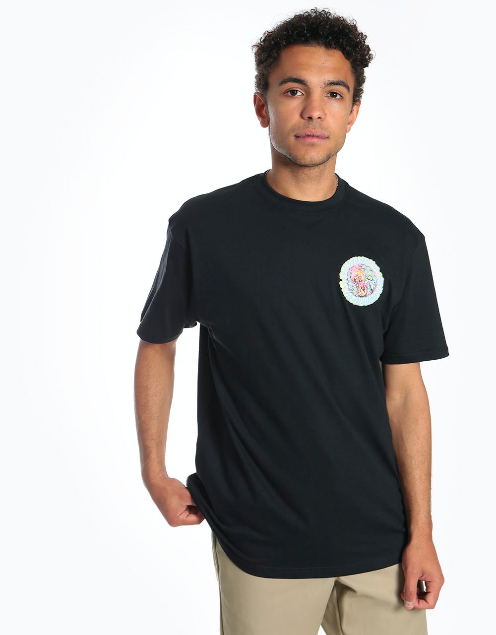 Santa Cruz Smoke Signal T-Shirt - Black
