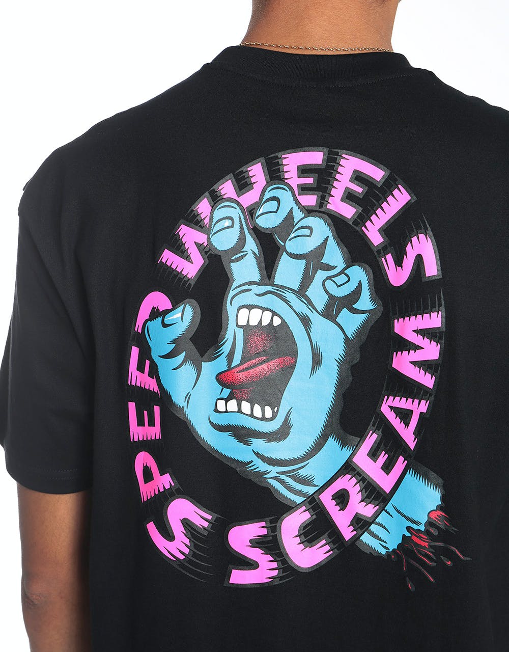 Santa Cruz Screaming Hand Scream T-Shirt - Black