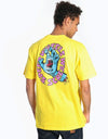 Santa Cruz Screaming Hand Scream T-Shirt - Yellow