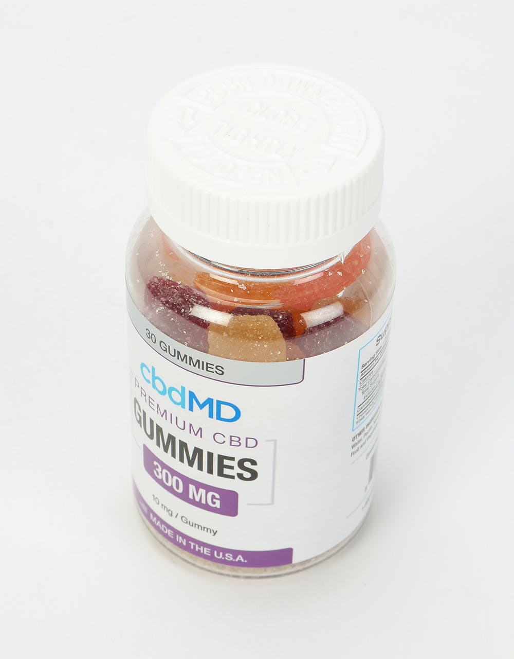 cbdMD Premium Gummies (30 Gummies-10mg/300mg)