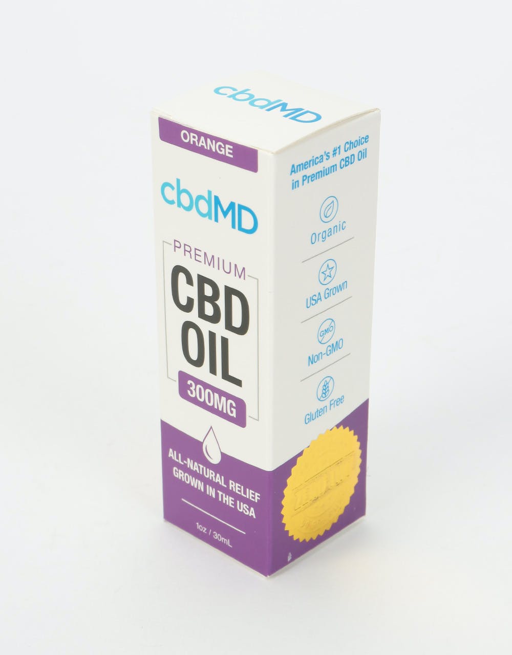 cbdMD Premium Orange CBD Oil (30ml/300mg)
