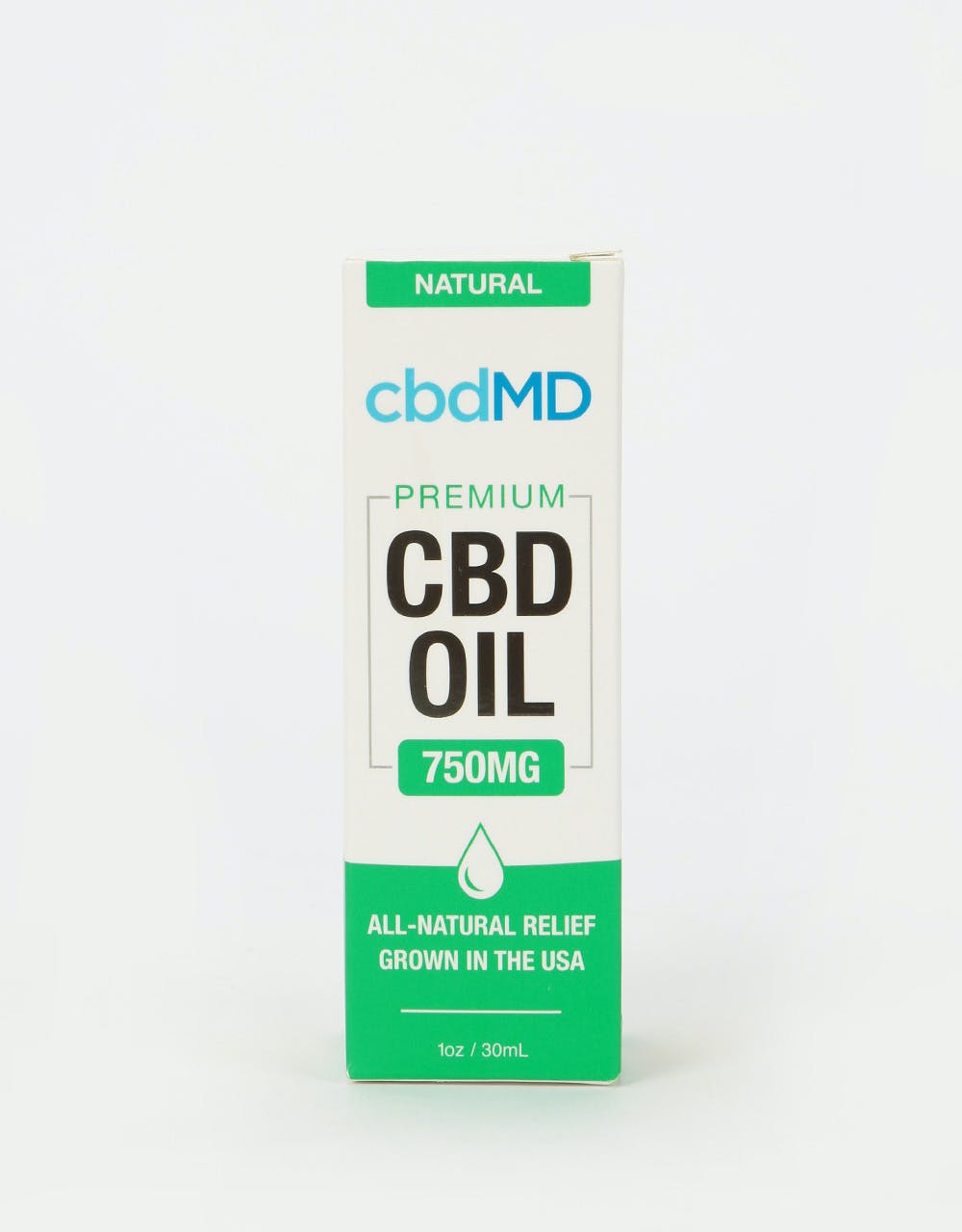 cbdMD Premium Natural CBD Oil (30ml/750mg)