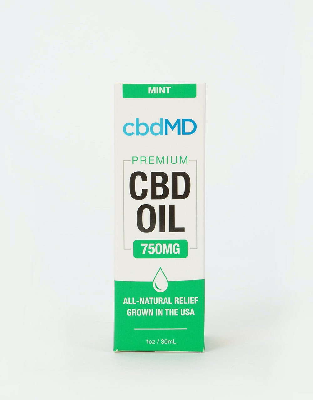 cbdMD Premium Mint CBD Oil (30ml/750mg)