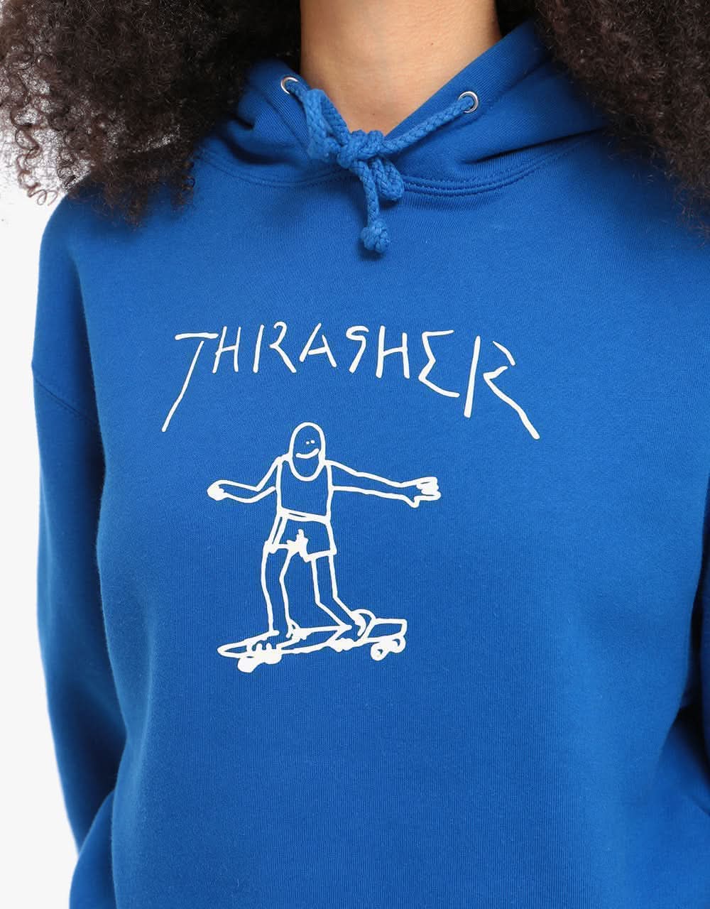 Thrasher Gonz Pullover Hoodie Royal Blue Route One