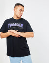 Thrasher Outlined II T-Shirt - Black