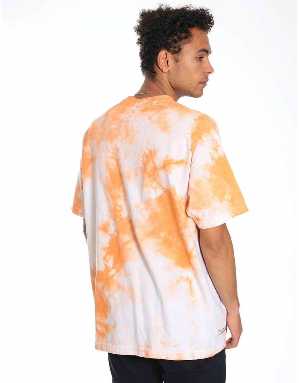Primitive x Dragon Ball Super Shadow Goku Washed II T-Shirt - Orange