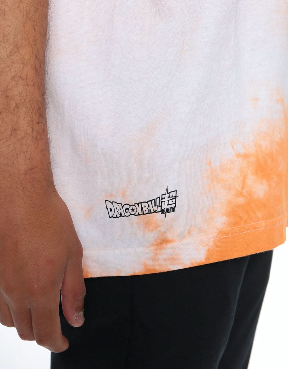 Primitive x Dragon Ball Super Shadow Goku Washed II T-Shirt - Orange