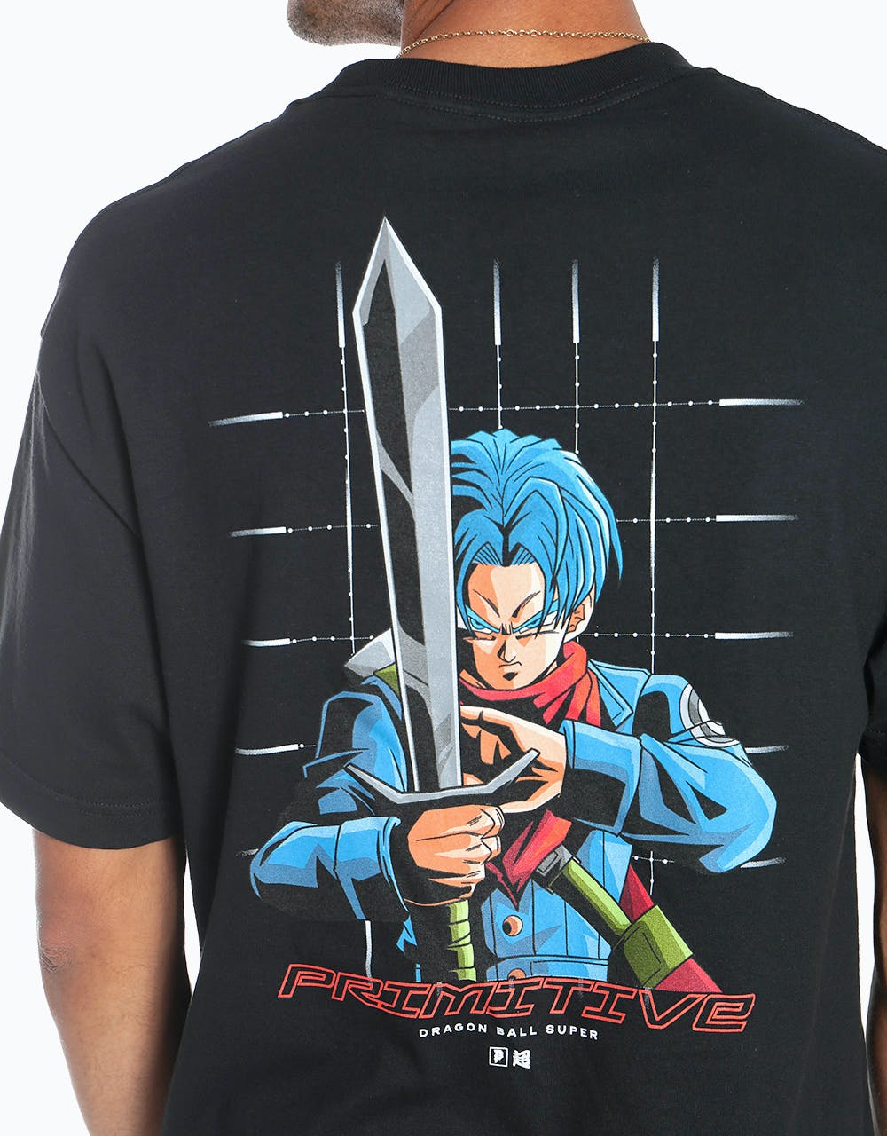 Primitive x Dragon Ball Super Shadow Trunks T-Shirt - Black