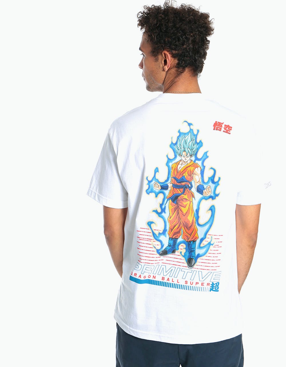 Primitive x Dragon Ball Super SSG Goku T-Shirt - White