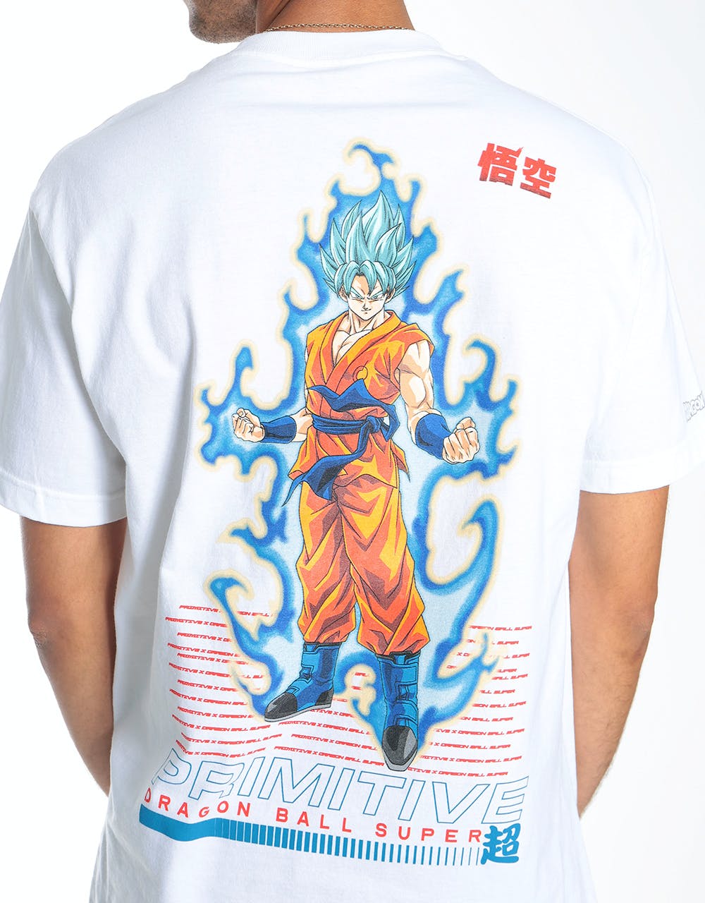 Primitive x Dragon Ball Super SSG Goku T-Shirt - White