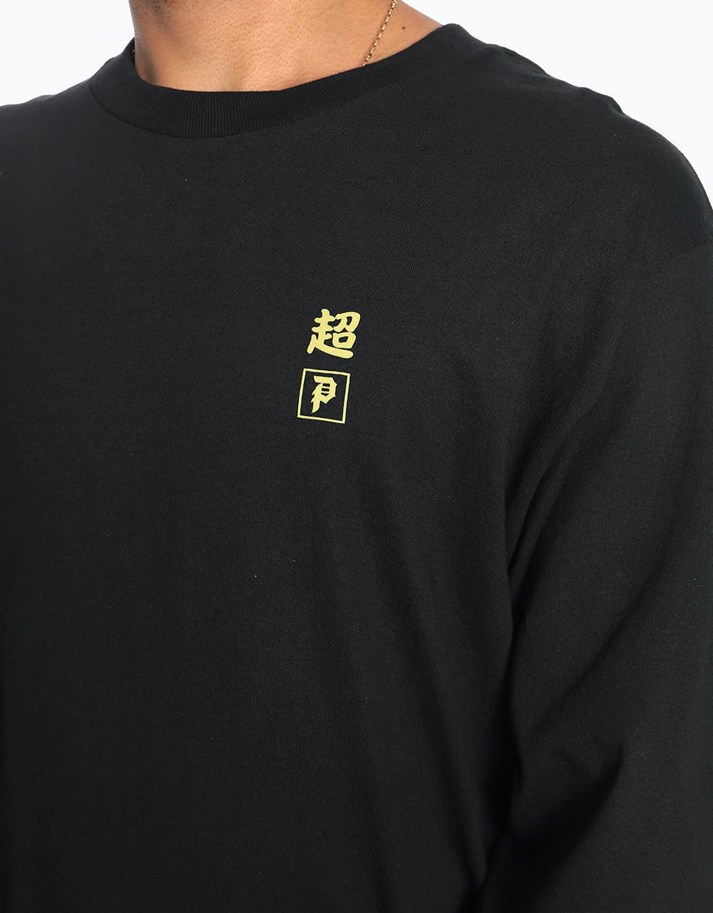 Primitive x Dragon Ball Super Golden Frieza L/S T-Shirt - Black