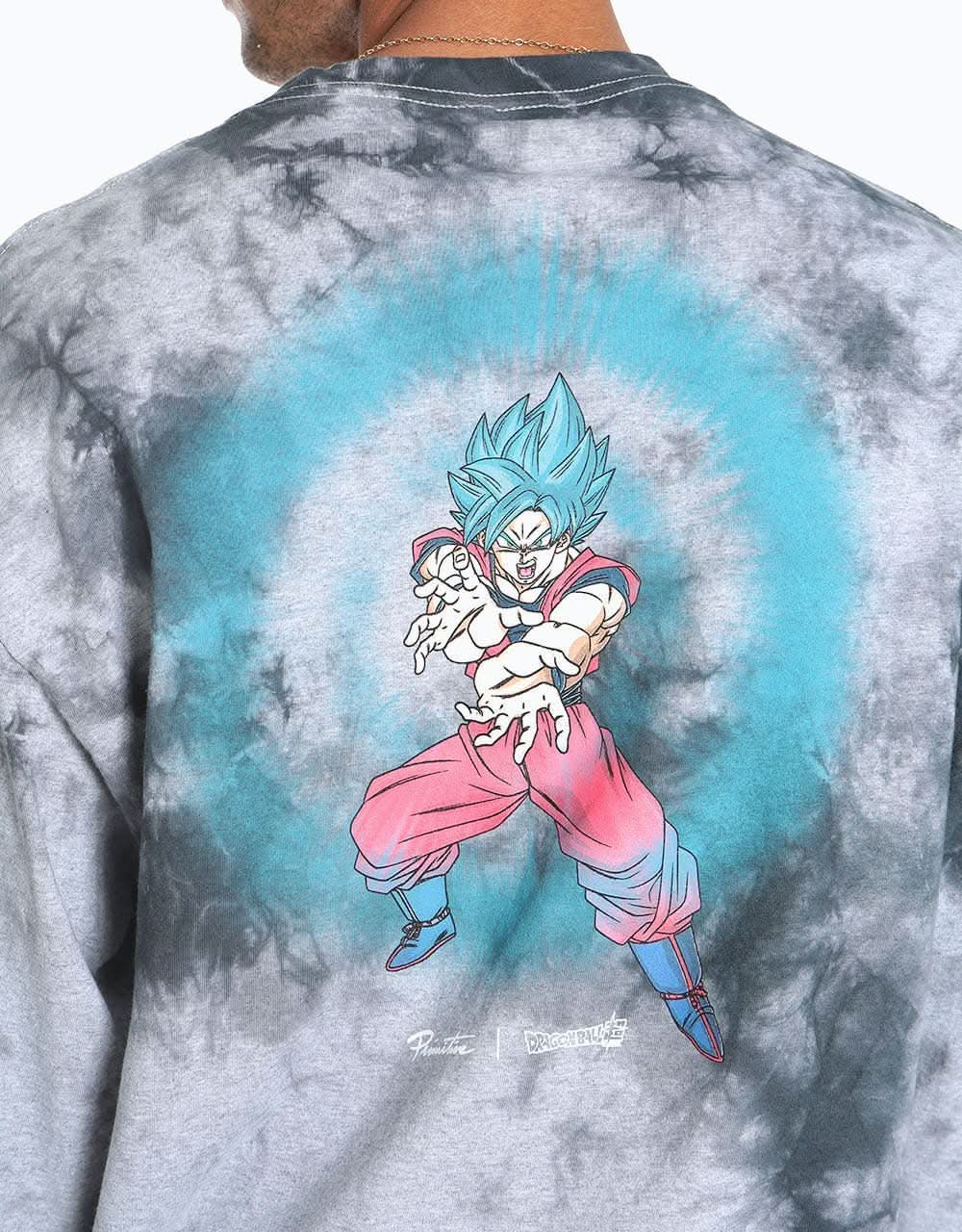 Primitive x Dragon Ball Super Energy Washed L/S T-Shirt - Black