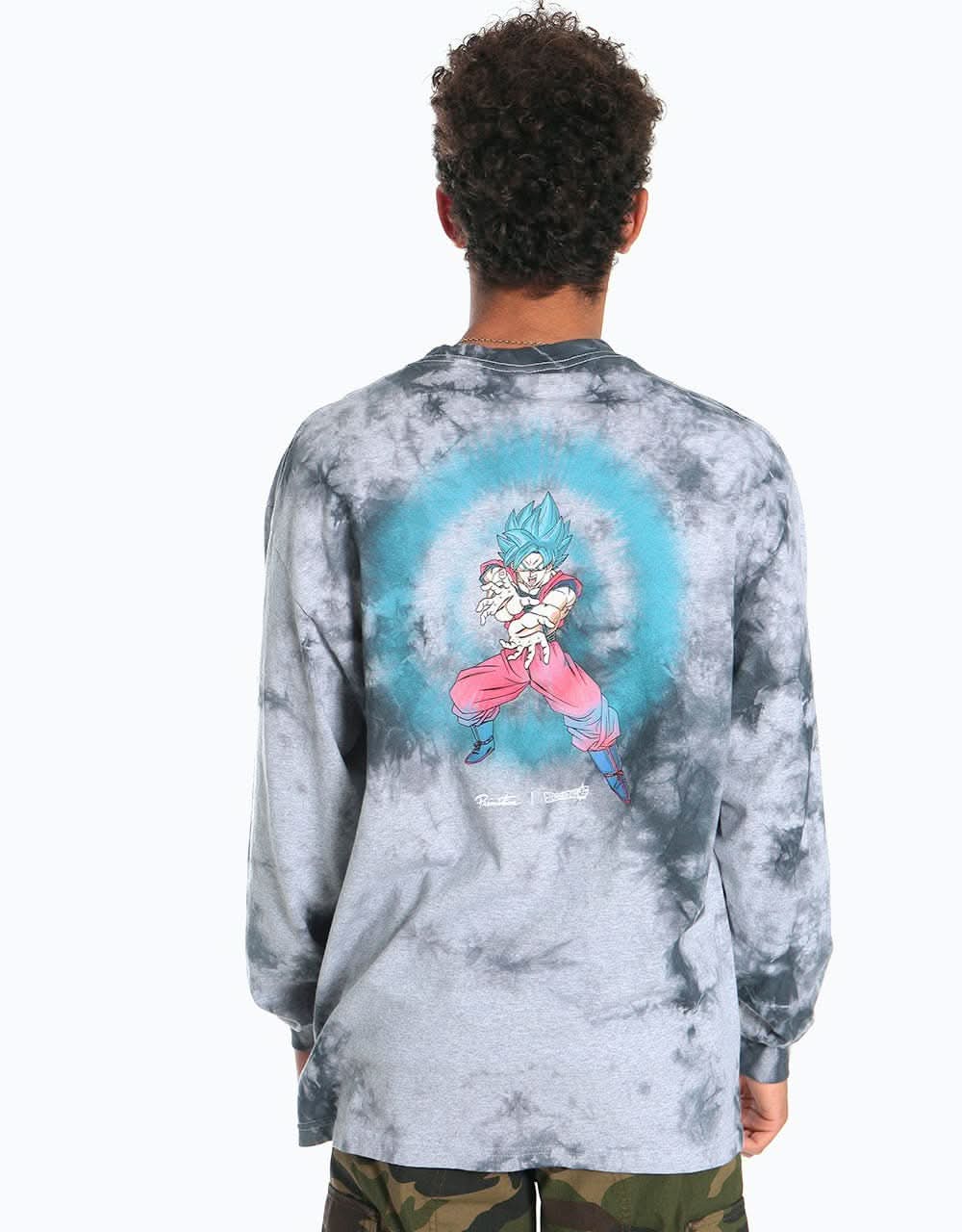 Primitive x Dragon Ball Super Energy Washed L/S T-Shirt - Black