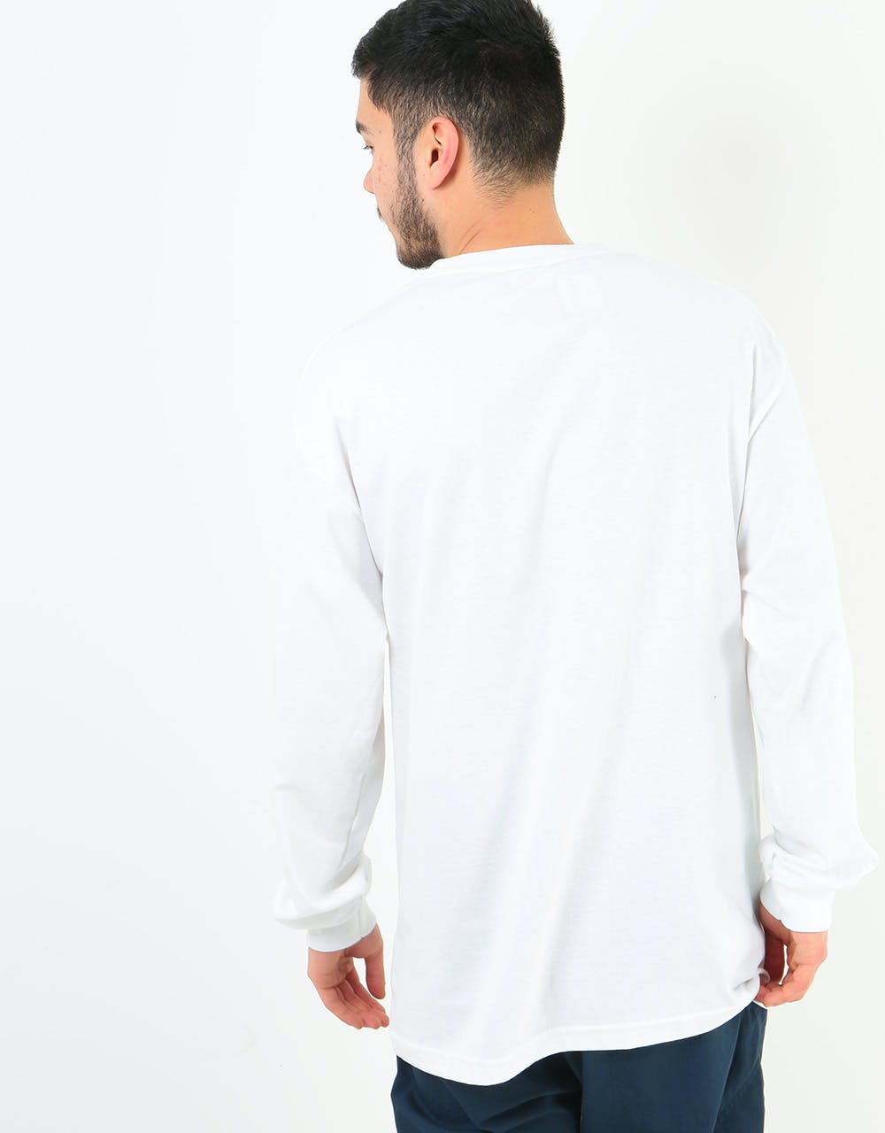 Felt Coqui Longsleeve T-Shirt - White