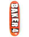 Baker 4 Skateboard Deck - 9.25"