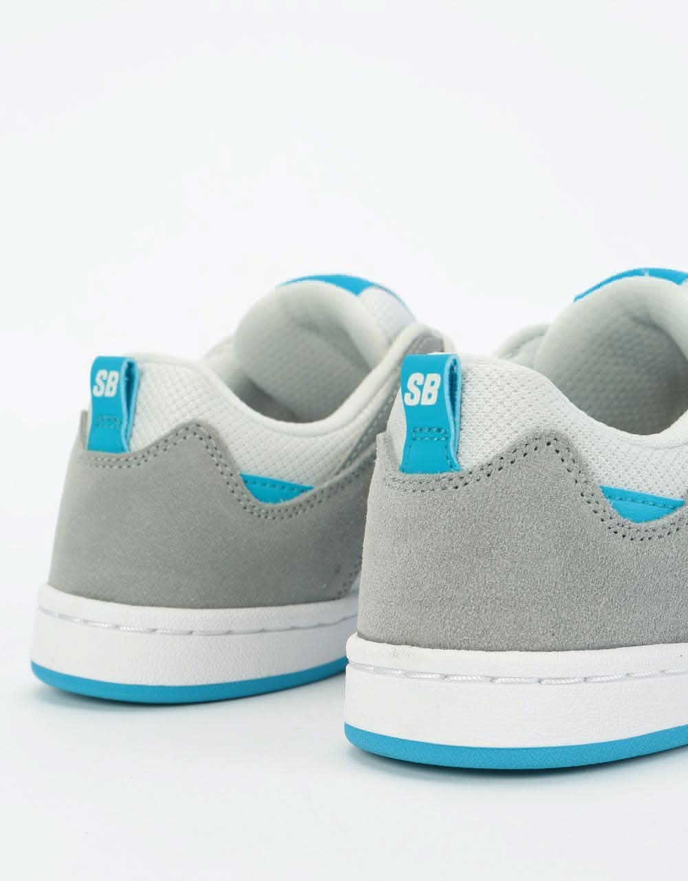 Nike SB Alleyoop Kids Skate Shoes - Particle Grey/Laser Blue/Photon