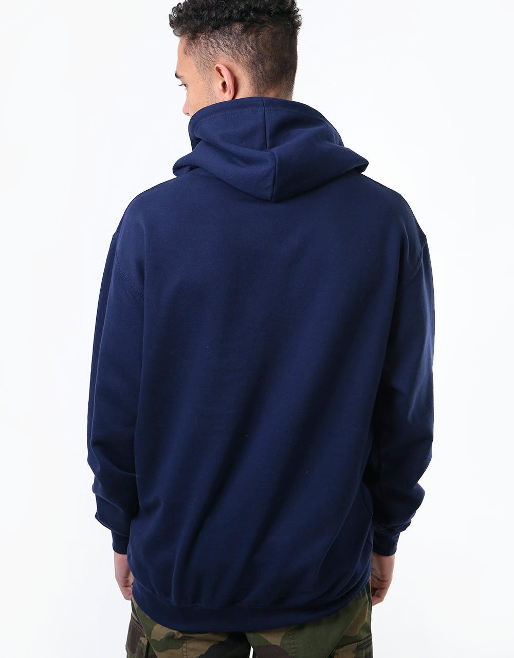 Route One Bull Pullover Hoodie - Navy