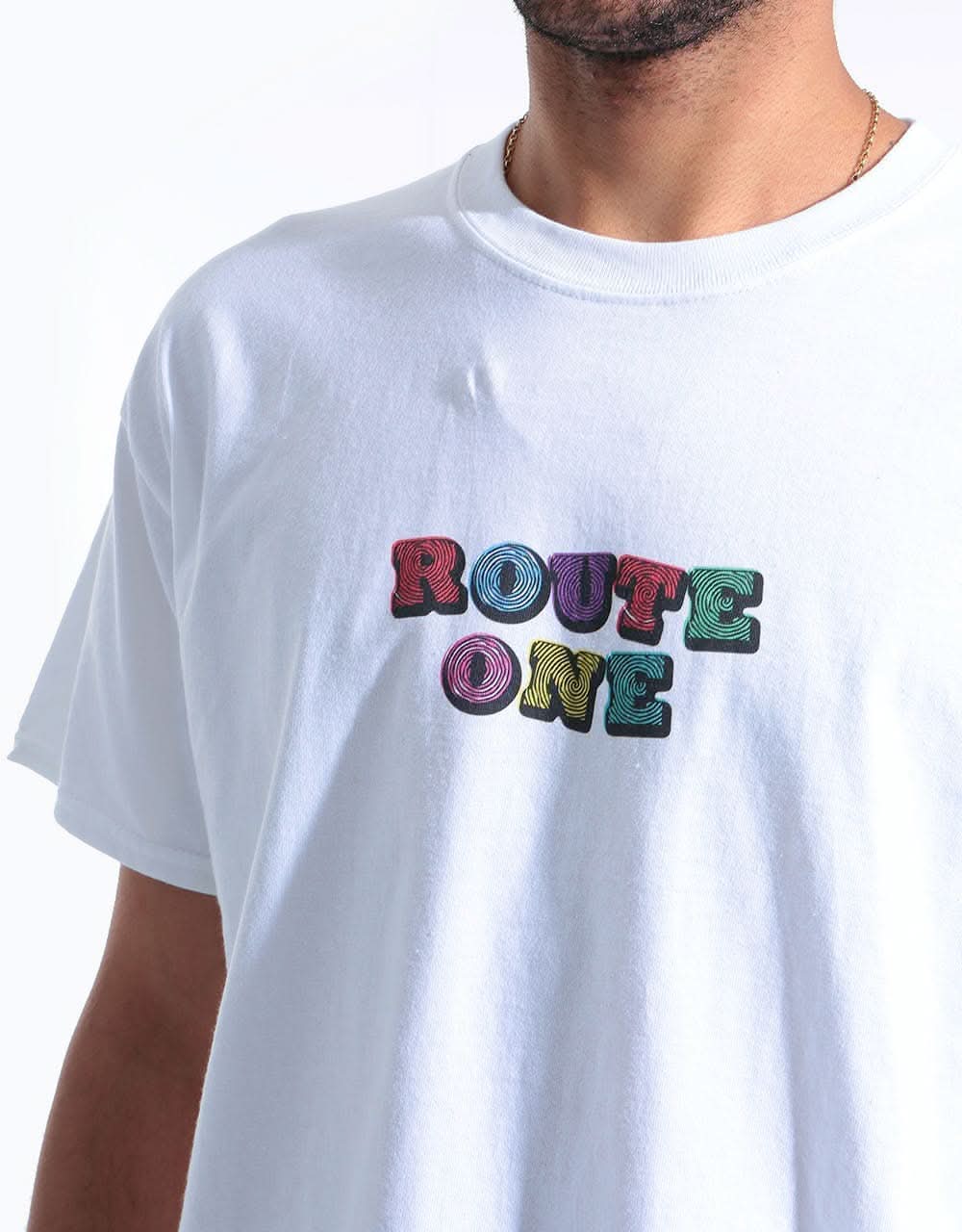 Route One Hypnotic T-Shirt - White
