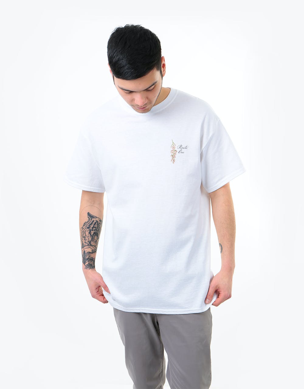 Route One Flora T-Shirt - White