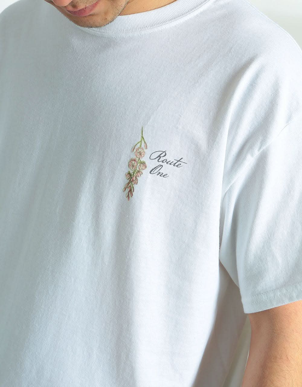 Route One Flora T-Shirt - White