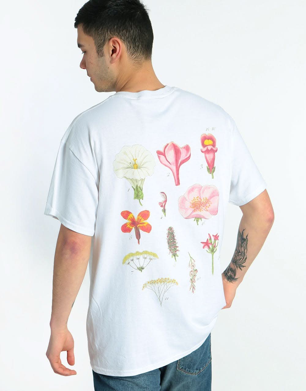 Route One Flora T-Shirt - White