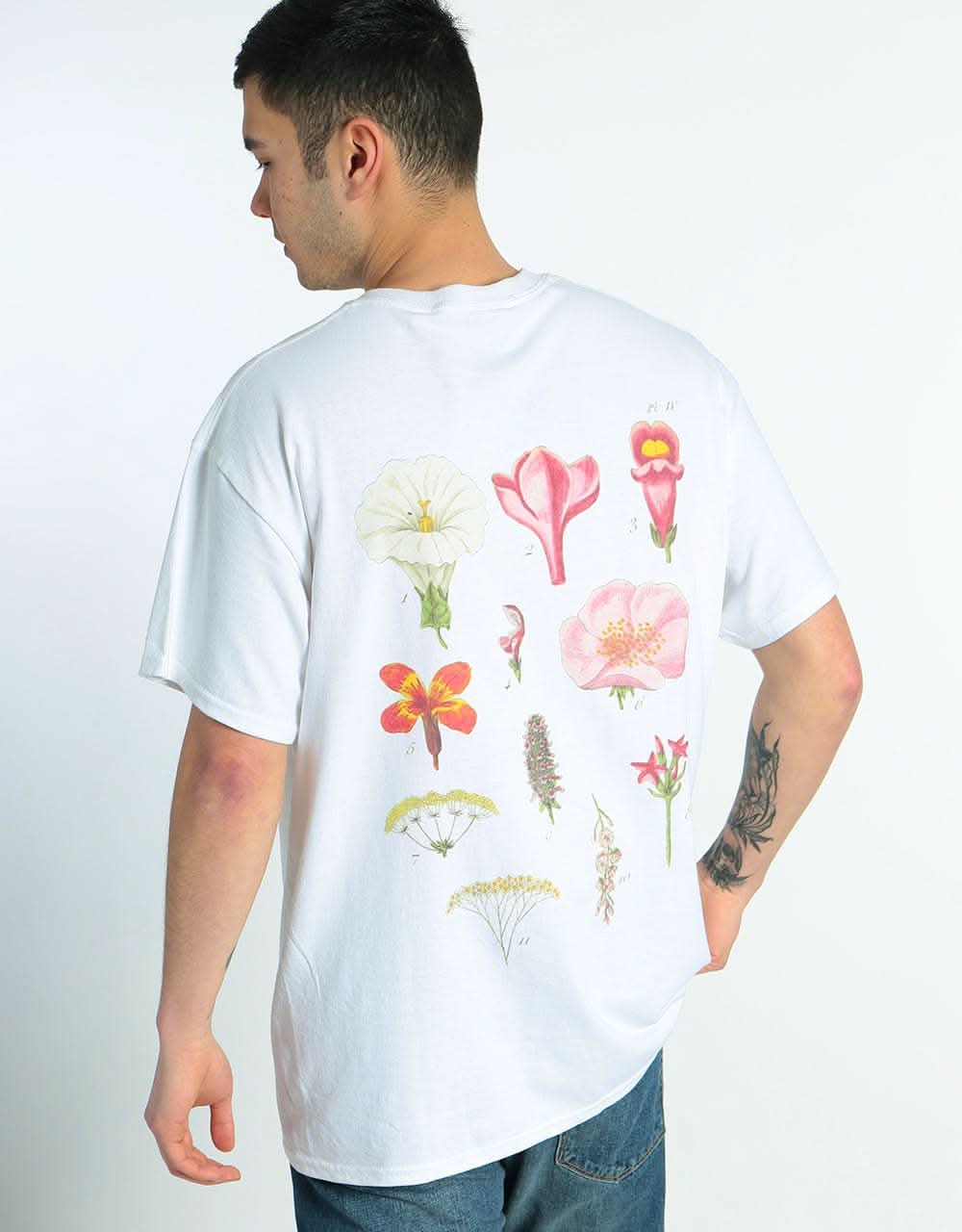 Route One Flora T-Shirt - White