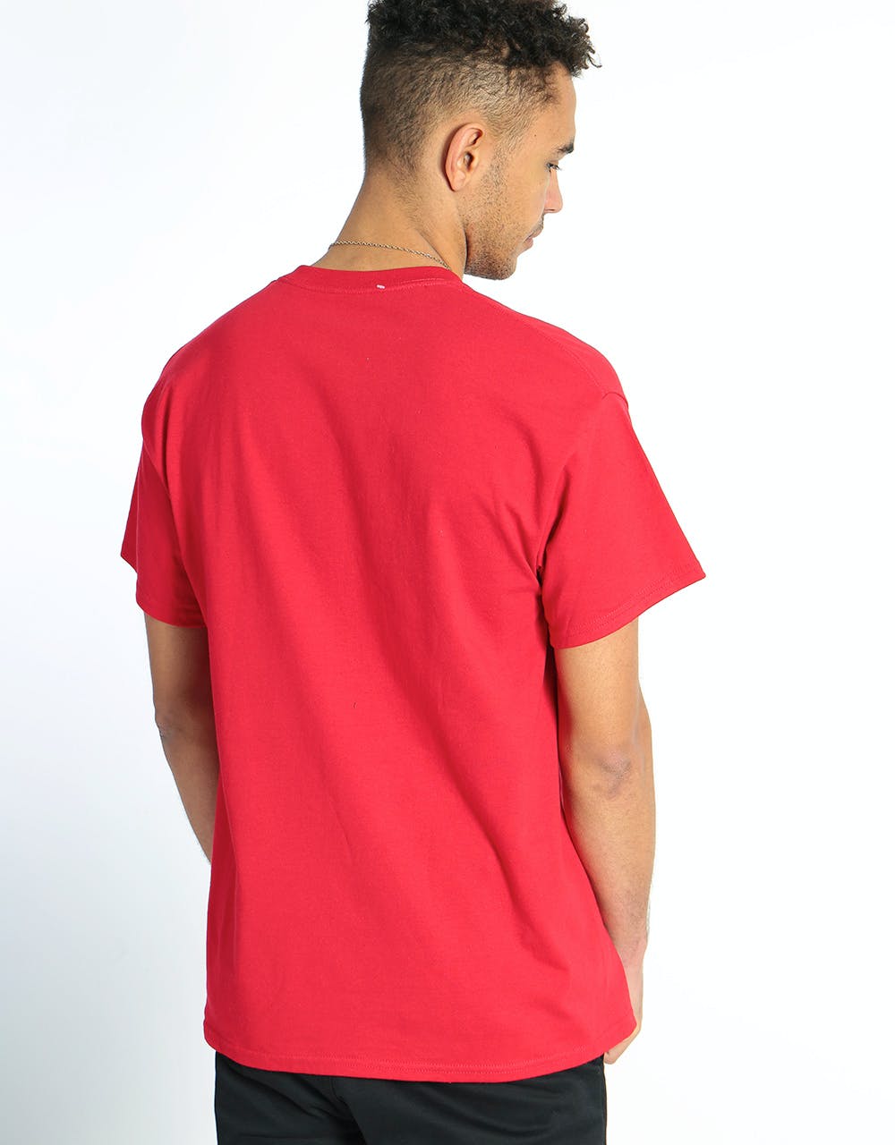 Route One The End T-Shirt - Cherry Red