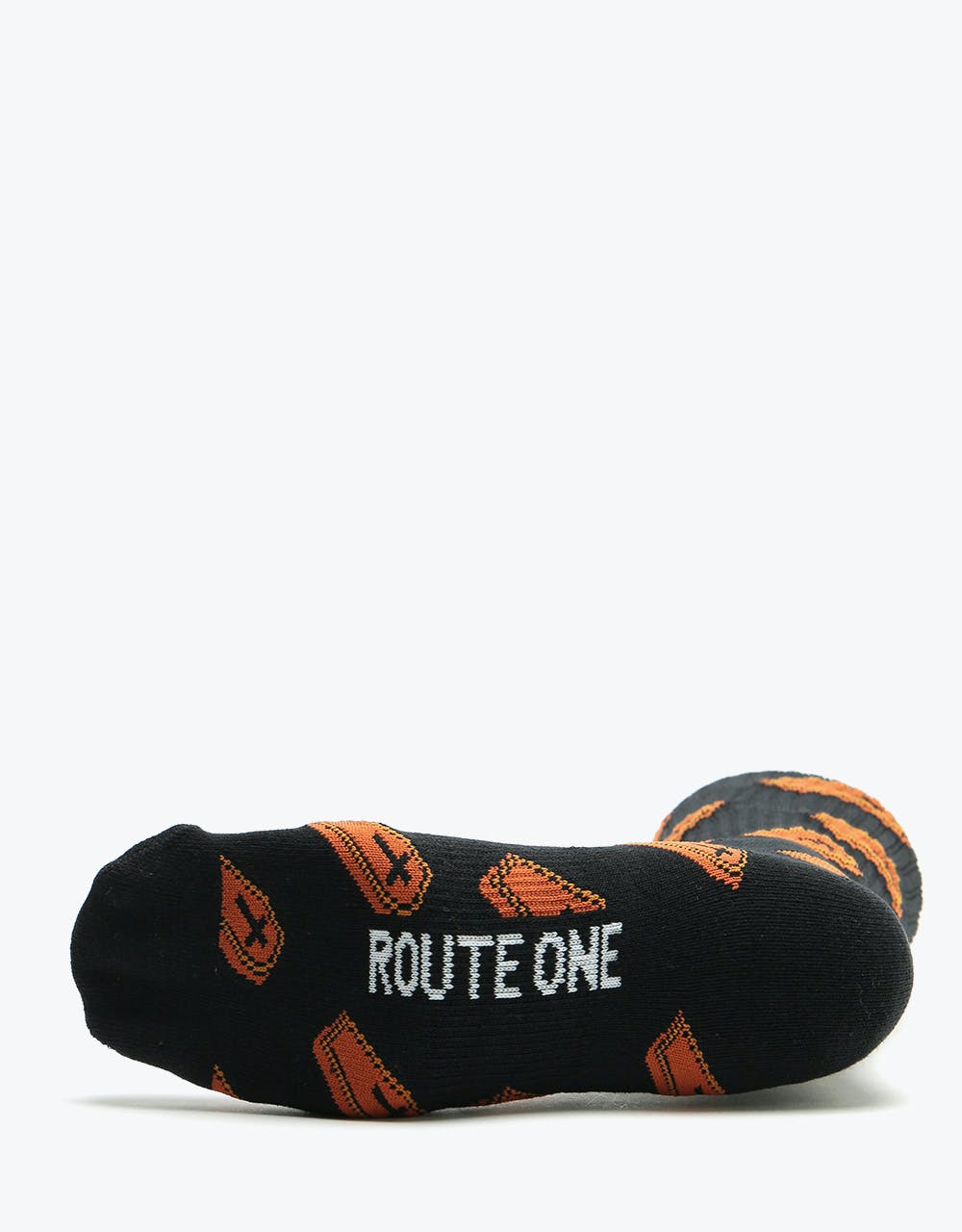 Route One Coffin Socks - Black