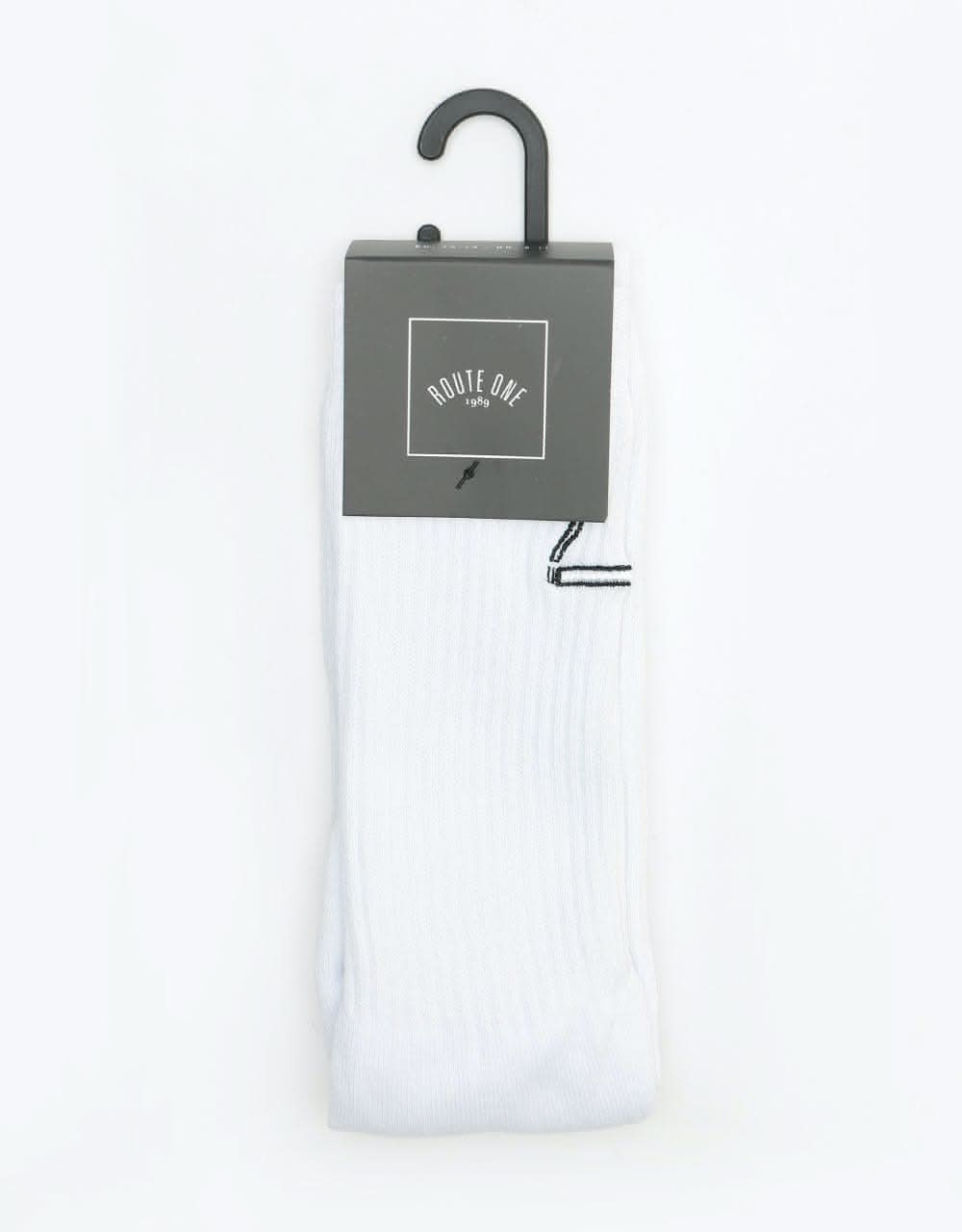Route One Cig Socks - White