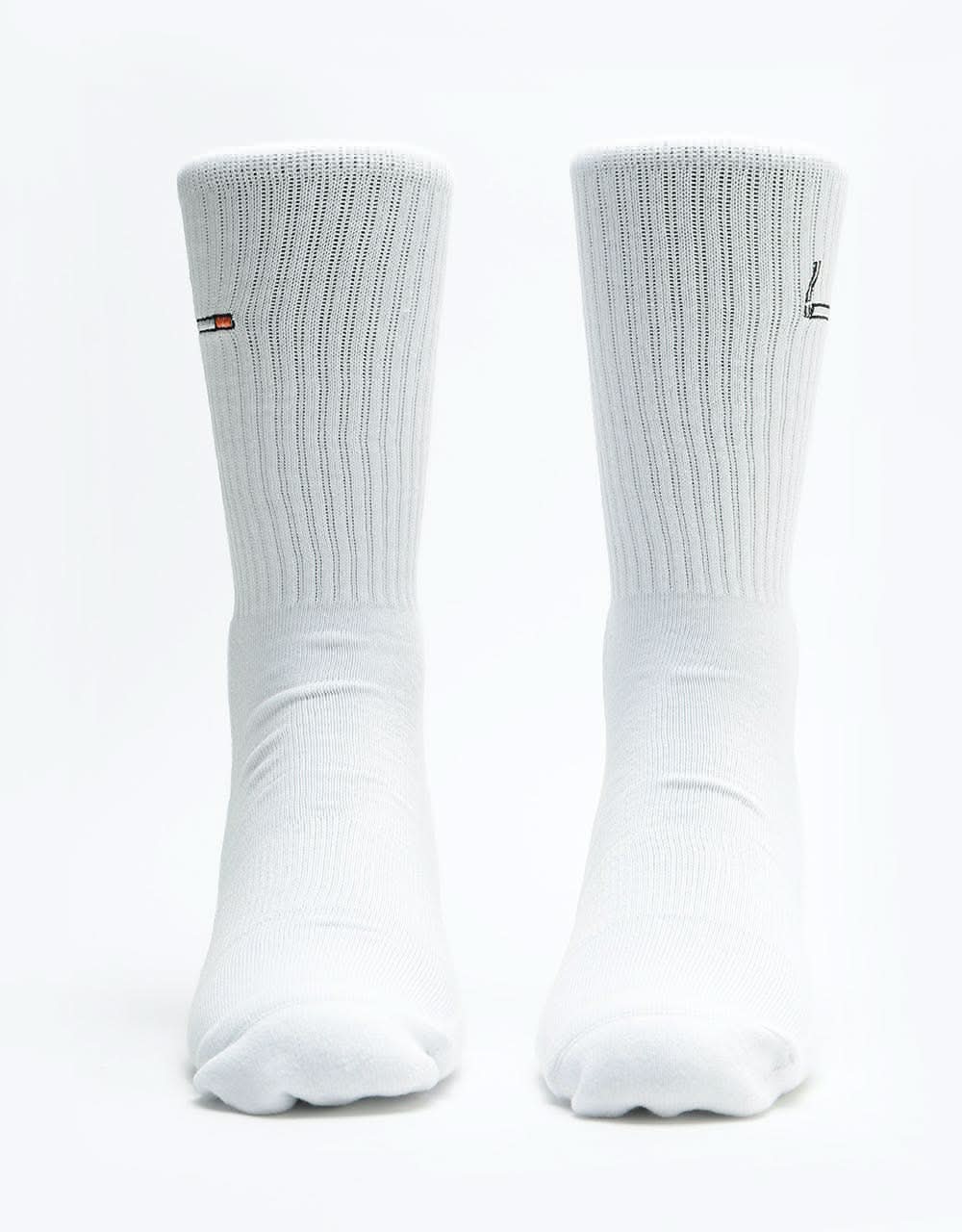 Route One Cig Socks - White