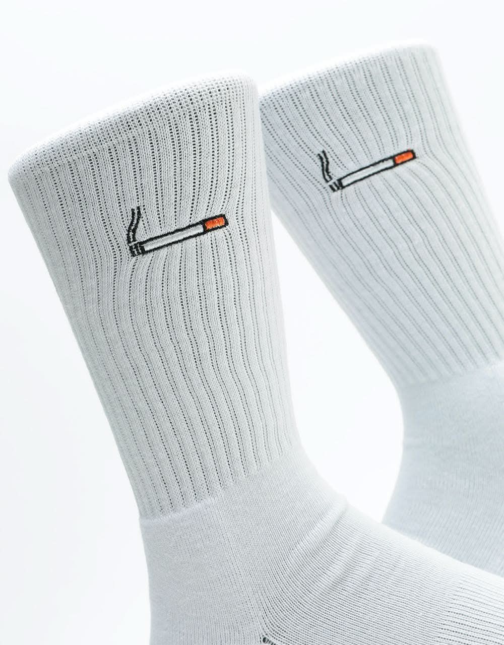 Route One Cig Socks - White