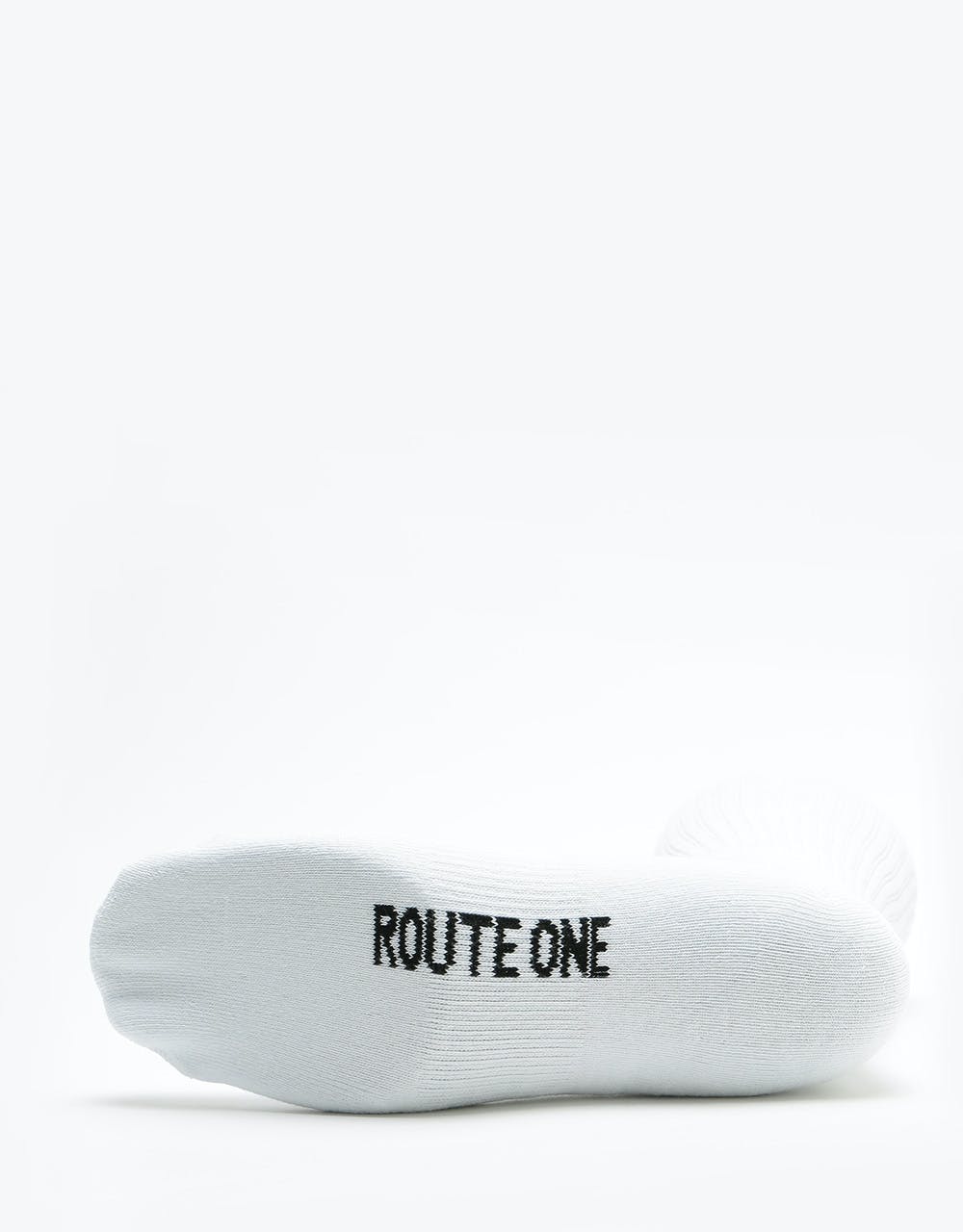 Route One Yin & Yang Socks - White