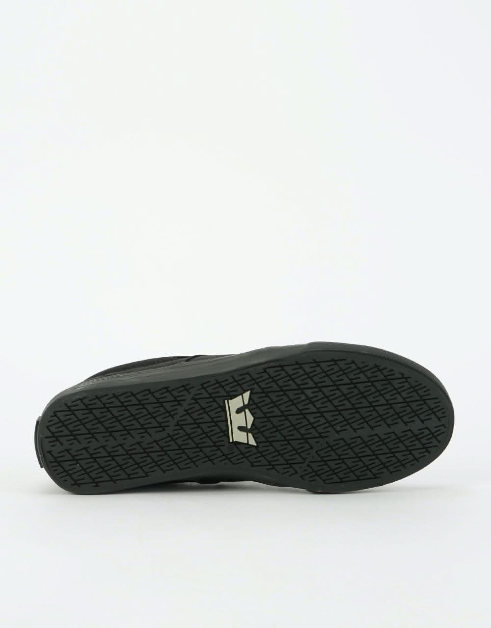 Supra Stacks Vulc II Skate Shoes - Black TUF/Black
