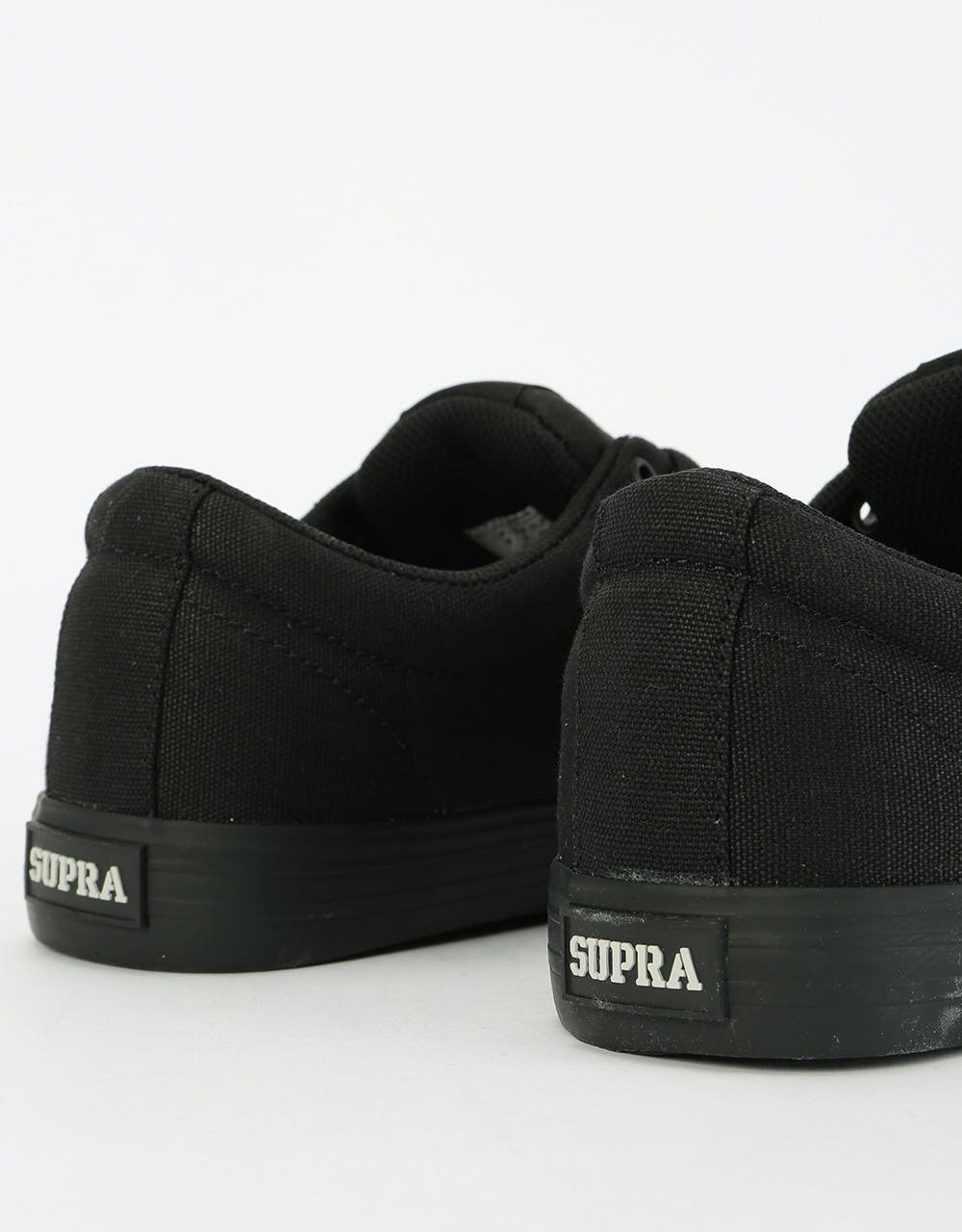 Supra Stacks Vulc II Skate Shoes - Black TUF/Black
